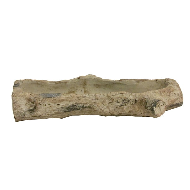 generic Driftwood Stump Log Concrete Planter Succulent Pot Plant Pot Vintage Flowerpot Window Box Container for DIY Home Office Decoration Brown generic Driftwood Stump Log Concrete Planter Succulent Pot Plant Pot Vintage Flowerpot Window Box Container for DIY Home Office Decoration Brown